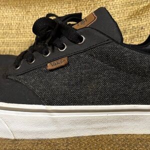 Vans Atwood Dx Black Canvas Sneakers
